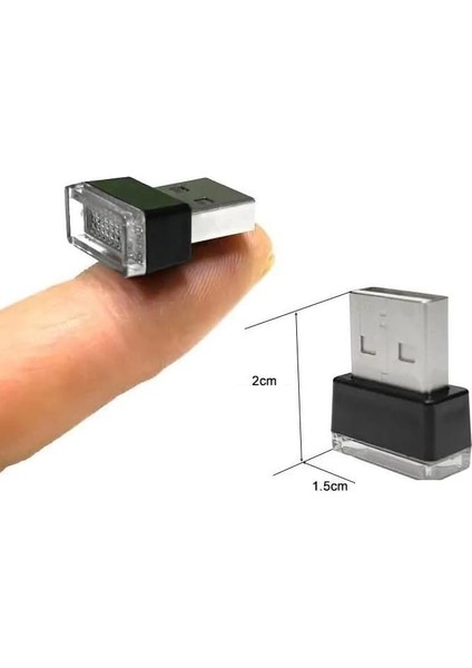 Mini Lamba USB Aydınlatma Dekoratif LED Işık Buz Mavisi modelleri