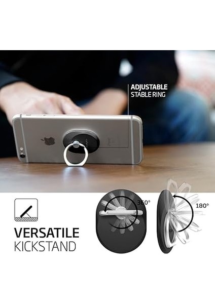 Style Ring Selfie Yüzüğü / Araç Tutacağı / Stand Black - SGP11845 modelleri