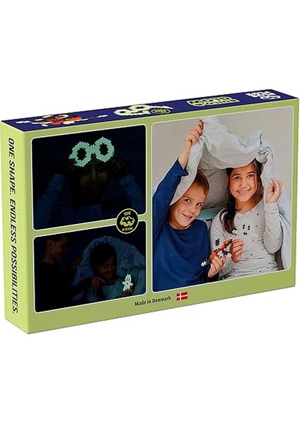 Plus 9603808 Mini Dahiyane Yapı Oyuncağı, Yapı ve Parıltı, Gece Parlayan Yapı Taşı Seti, 360 Parça fiyatları