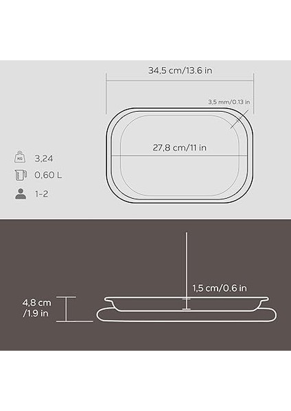Döküm Servis Tabağı 32X20 Ahşap Altlıklı - Lv As 174 modelleri