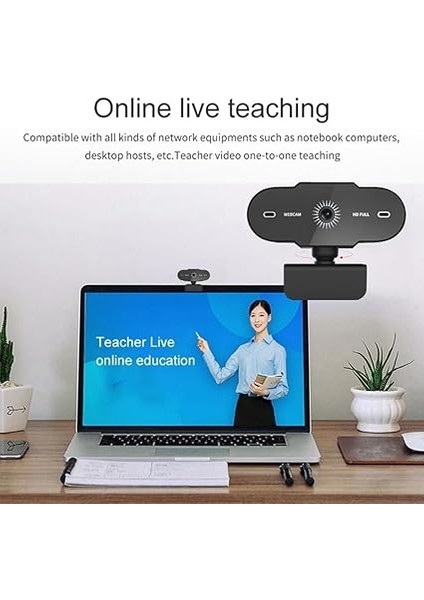Webcam 1080P USB Kablolu Tak Çalıştır Konferans Kamera Dahili Mikrofon Chat Görüntülü Sohbet Yayın Kamerası Hd Video Web Kamerası A6 Web Cam (A6) modelleri