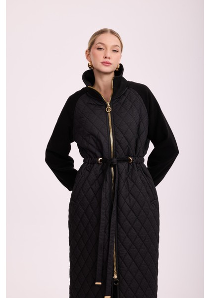 4960 Velure Kapitone Uzun Mont fiyatları