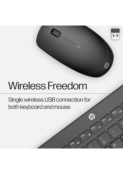 230 Kablosuz Fare ve Klavye Kombo - 2,4 Ghz Kablosuz Bağlantı - Uzun Pil Ömrü - Dayanıklı ve Düşük Gürültülü Tasarım - Windows ve Mac Os - Ayarlanabilir 1600 Dpı - Sayısal Tuş Takımı (18H24AA#ABA) indirimleri