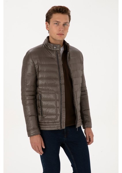 Erkek Vizon Mont 50310081-VR052