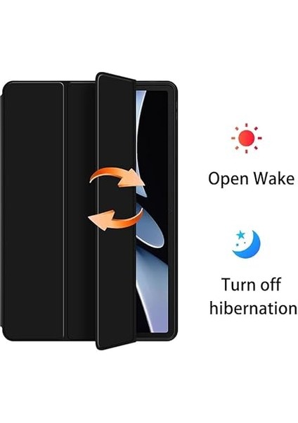 Huawei Matepad Pro 12.2 2024 Için Kılıf, Tpu Çizilmez Koruyucu Kılıf, Ultra Ince Akıllı Case Kickstand Kılıfı, Huawei Matepad Pro 12.2 2024 Için-Siyah modelleri