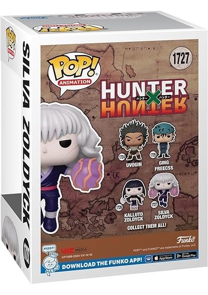 Nita Toys Pop Animation: Hunter x Hunter - Silva Zoldyck Figür modelleri