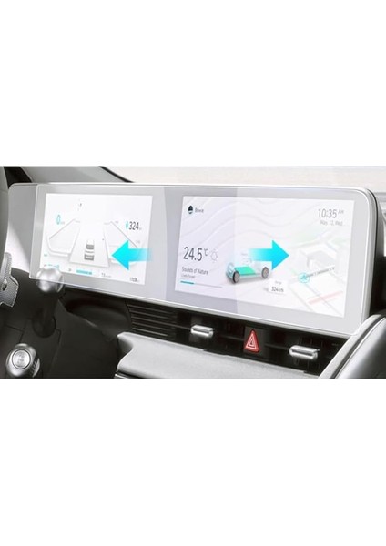 Ioniq 5 Mat Ekran Koruyucu Multimedya Dijital Kadran modelleri