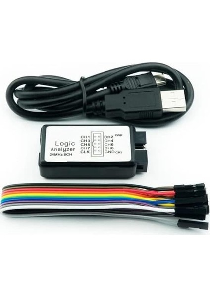USB Lojik Analizör - 24 Mhz 8 Kanal
