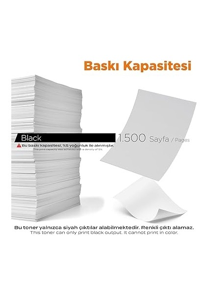 CE285A,CB435A,CB436A & Can. CRG-712,713,725 Muadil Toner 2'li Paket modelleri