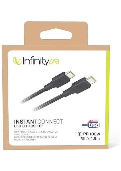 By Harman - Instantconnect Kablo Usb-C Usb-C,siyah,1.5m fırsatları