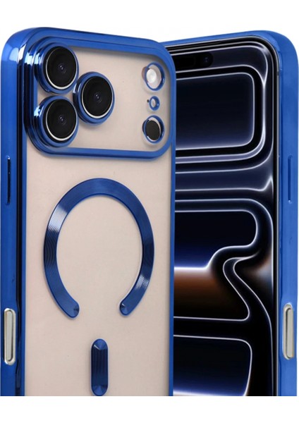 Apple iPhone 17 Pro Max Kross Magneticsafe Kapak - Lacivert fiyatları