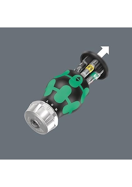 05008884001 Kraftform Kompakt Stubby Magazin Ra 2, Cırcırlı Kısa Tornavida, Uç Hazneli, 6 Parça modelleri