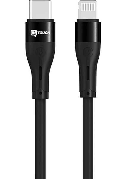 Fleet Type-C Lightning 65W Pd Şarj ve Data Kablosu, 2 Metre - Siyah
