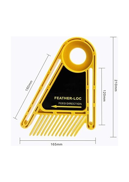 Masa Testereleri Için Çift Featherboard, Yönlendirici Tablolar Için Tüy Tahtaları Tüy Tahtası Ağaç Işleme Çift Tüy Tahtaları modelleri