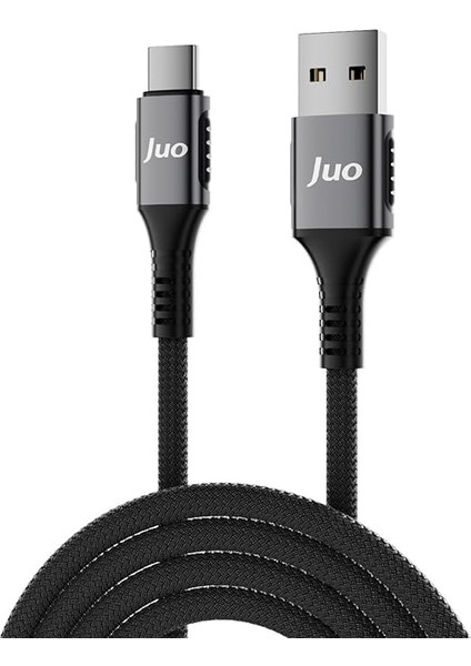 66W Usb-A To Type-C Örgülü Hızlı Şarj ve Data Kablosu 2 Metre indirimleri