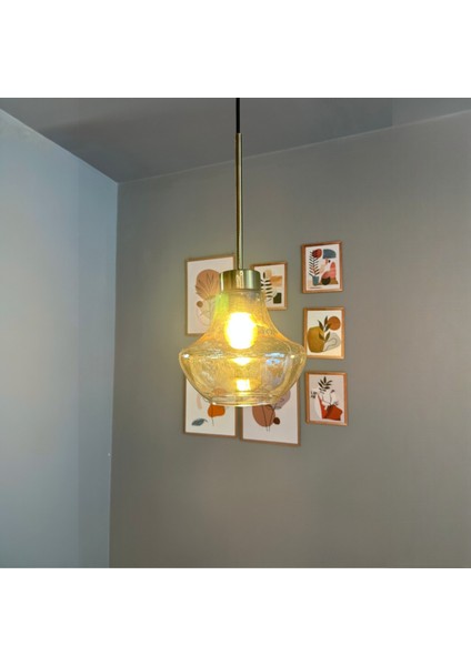 Melk Cam Tekli Avize Ince Eskitme Başlık Retro Sarkıt Lamba Restoran Salon Aydınlatma fiyatları