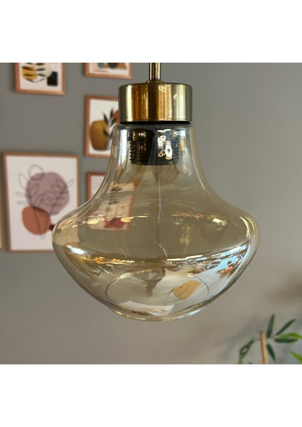 Melk Cam Tekli Avize Ince Eskitme Başlık Retro Sarkıt Lamba Restoran Salon Aydınlatma fırsatları
