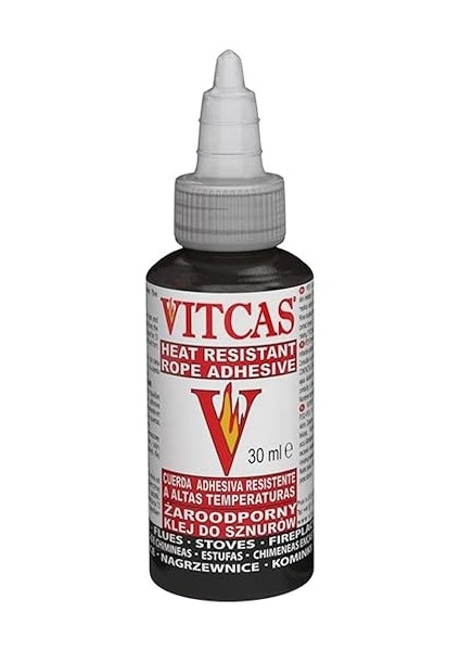 Yüksek Performanslı Şömine-Soba- Yapıştırıcı Siyah Tüp 1000 °c Isıyı Dayanıklı 30 ml