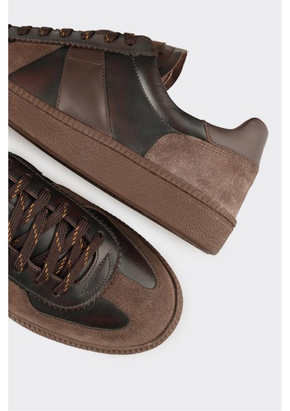 Vizon Deri Erkek Günlük Ayakkabı indirimleri