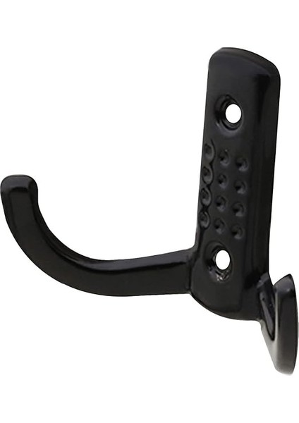 Noktalı Vestiyer Duvar Askısı Dolap Elbise Askılığı Siyah Metal Askı (10 Adet) fırsatları