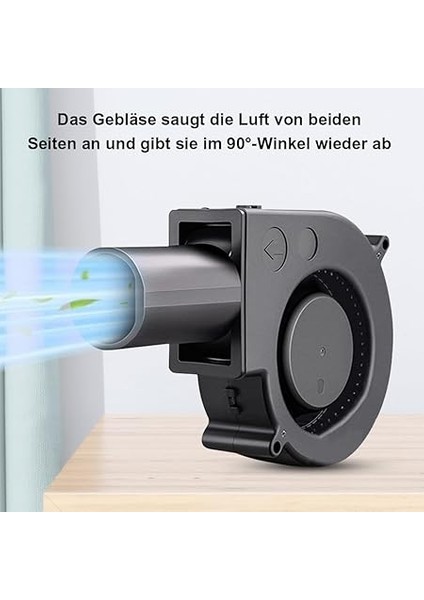 12 V Radyal Fan, 230 V Ayarlanabilir Ac Radyal Fan, Türbin Fanı, Hava Çıkışı ile Donatılmıştır, Şömine Sobası Için Fan, Kutu, Devir Sayısı Düzenleyici Soğutma Havalandırması, Piknik, Kamp, Barbekü modelleri