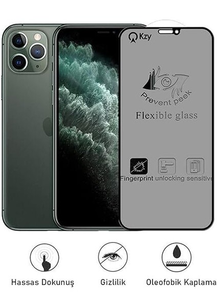 Iletişim Samsung Galaxy S21 Fe Tam Kaplayan Privacy Hayalet Temperli Ekran Koruycu Cam indirimleri