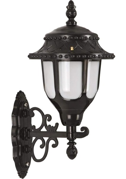 BAP-68180-BSY-M1 Siyah Elektrostatik Toz Boyalı Dış Mekan Aydınlatma, E27, Abs, Polikarbon Cam, 30X25CM fiyatları