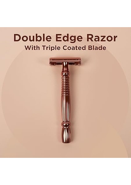 Sword Intuition Rose Gold Tıraş Bıçağı Kadınlar Için – Kelebek Ağızlı Plastik Içermeyen Tıraş indirimleri