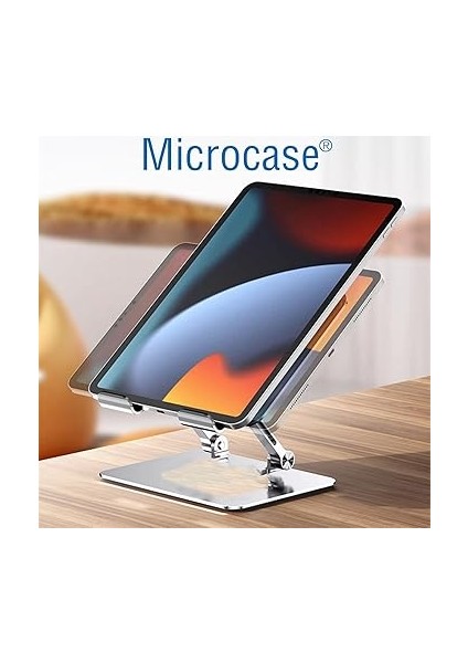 Metal Laptop Tablet Stand Yükseltici Ergonomik Tasarım Laptop Standı - AL4720 (Gri) indirimleri