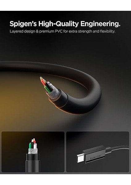 Usb-C To Usb-C 1 Metre Kablo 60W Güç/pps 2.0 Super Hızlı Şarj / 480 Mbps Data Aktarım Hızı Type-C Ekstra Dayanıklı Black - ACA08718 indirimleri