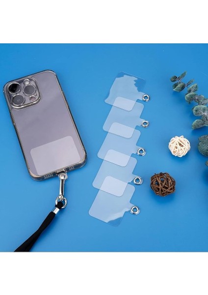 Telefon Boyun Askı Aparatı 5'li Paket, Universal – Şeffaf