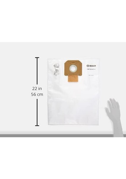 Professional Accessories 5 x Keçe Filtre Torbası (Gas 35 L Afc/l Sfc+/m Afc Için Yedek Torba, Kuru Süpürme ve Elektrikli Süpürge Aksesuarı) fırsatları