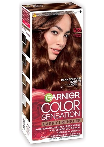 Çarpıcı Renkler 5.35 Çikolata Kahve Saç Boyası
