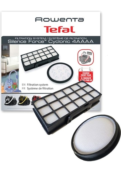 Hepa Filtre Seti Rowenta RO7695EA X-Tream Power ile Uyumlu