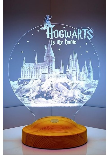 Potter Hogwarts Gece Lambası, Harry Potter Hayranlarına Hediye LED Lamba indirimleri
