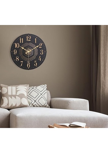 36 cm Gerçek Bombe Cam Akar Saniye Sessiz Mekanizma Dekoratif Duvar Saati MR34 modelleri