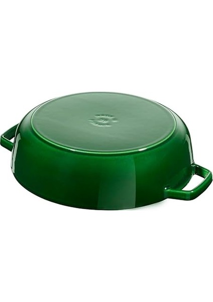 Chistera Yağmur Efektli Kapaklı Döküm Tencere, Basilikum Renkli, 2.8 Litre, 24 cm fırsatları