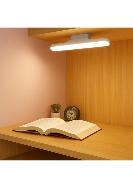 Mıknatıslı Kabin Makyaj Tıraş LED Işık USB Şarjlı Kablosuz Hero LED Lamba 30CM 5 Watt 32 Ledli (Beyaz) fiyatları