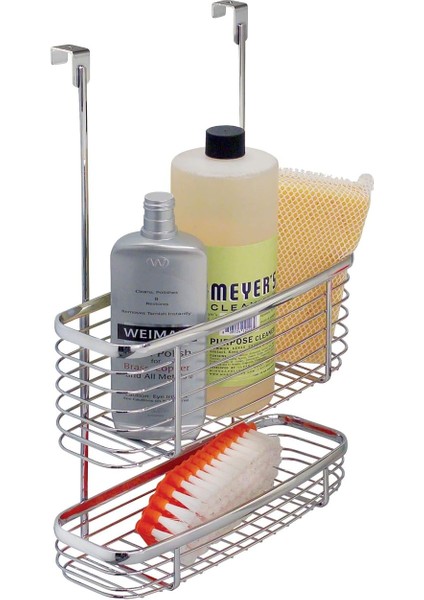 Tezgah Altı Asılabilir Deterjanlık Rafı,2 Katlı