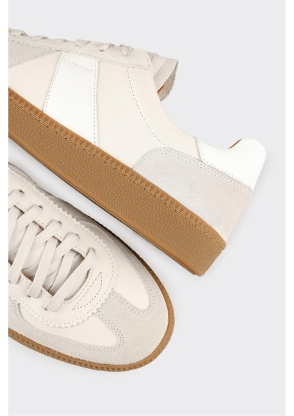 Beyaz Deri Erkek Günlük Ayakkabı indirimleri