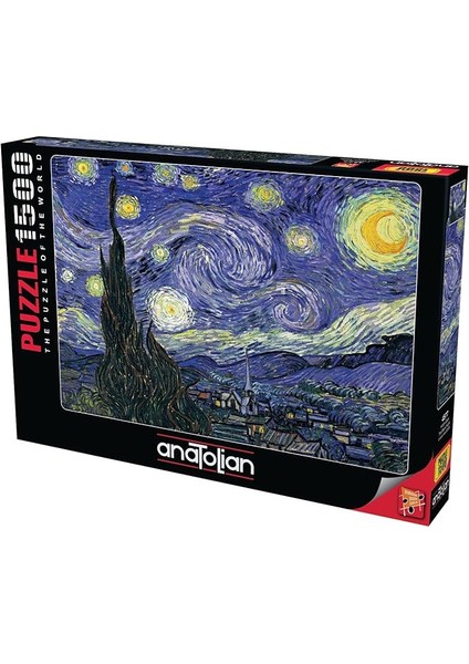 Puzzle - Yıldızlı Gece / 1500 Parça Puzzle, #4577