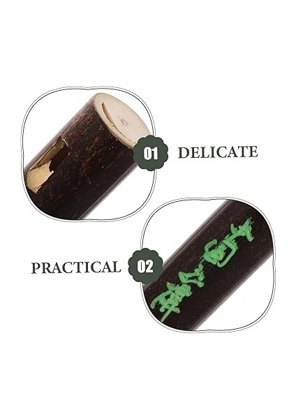 Bambu Flüt Altı Delikli Çin Müzik Flüt Ahşap Bambu Flüt Müzik Aleti Rüzgar Müzik Enstrümanı Flüt Enstrüman Için modelleri