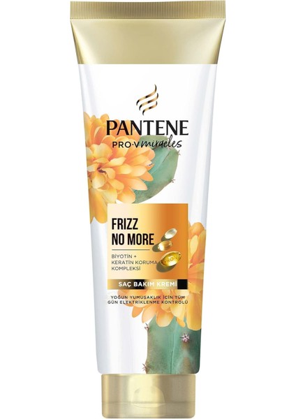 Pro-V Miracles Frizz No More Elektriklenme Karşıtı Saç Bakım Kremi Kuru ve Kıvırcık Saçlar Için 275 ml