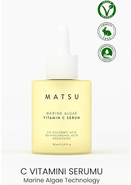Professional Matsu Marine Algae Vitamin C Serum, 30 ml fiyatları