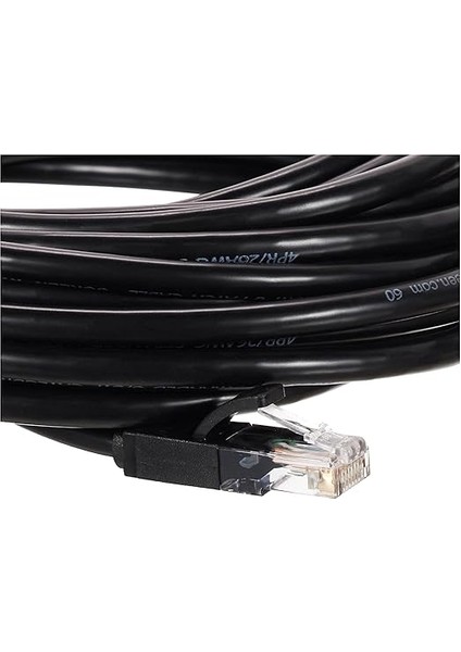 Cat6 Ethernet Kablosu, Siyah, 10 Metre fırsatları