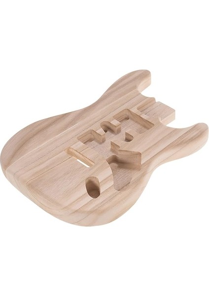 ST01-TM Bitmemiş El Işi Gitar Kandil Ahşap Elektro Gitar Gitar Varil Yedek Parçaları