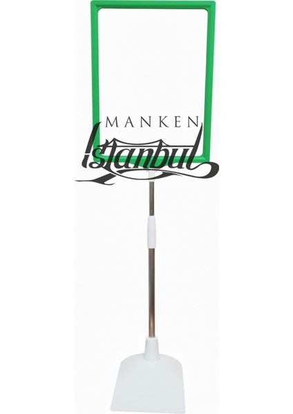 10 Adet Yeşil Beyaz A4 Ayaklı Fıyat Etiketi Çerçeveli Fıyat Etiketi Eşek Askılık Etiketi fırsatları