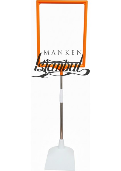 3 Adet Turuncu Beyaz A5 Ayaklı Fıyat Etiketi Çerçeveli Fıyat Etiketi Eşek Askılık Etiketi modelleri