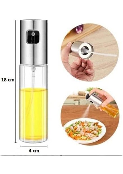 Spreyli Yağdanlık Sirke Yağ Spreyi Cam 100 ml fiyatları