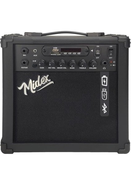 GLC-40GR-AMP Elektro Gitar Seti 25 Watt Şarjlı Bt Amfi Kulaklık ve Full Set indirimleri